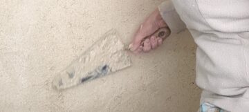 Lime hemp sand plaster