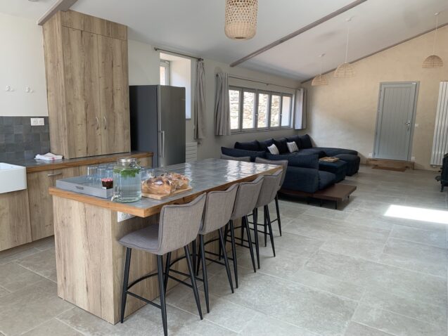 Salle de vie Grand gite de charme en Vendee