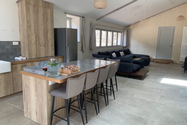 Salle de vie Grand gite de charme en Vendee
