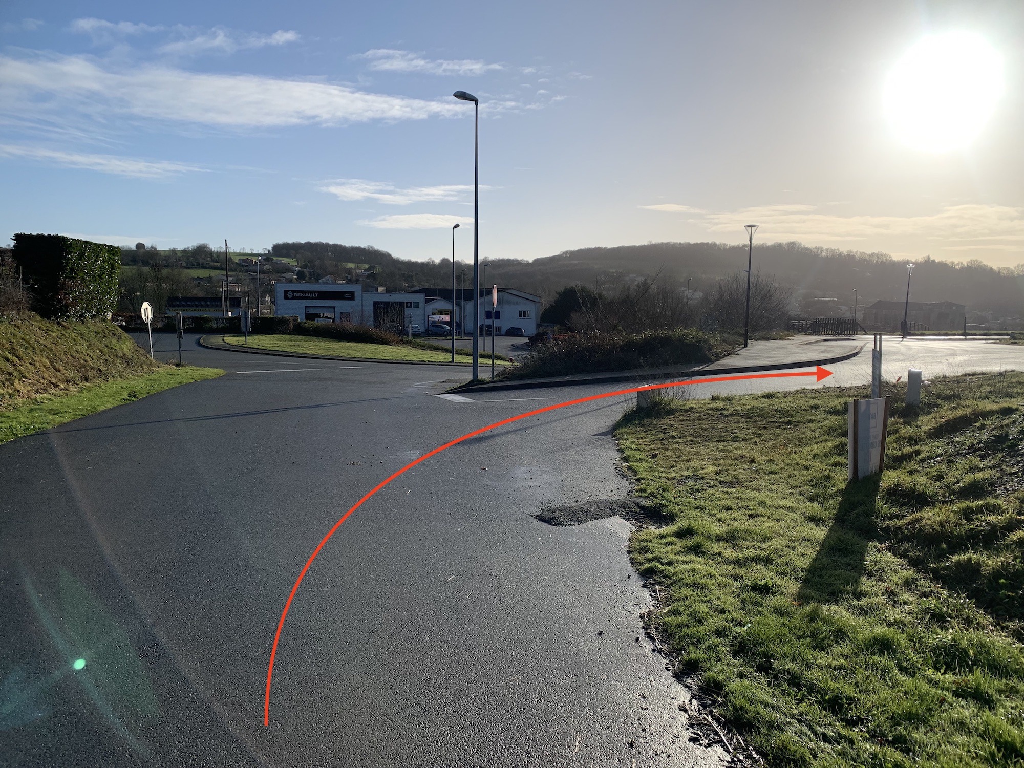 Sentier des carrières