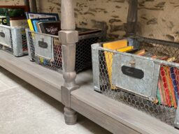 Casiers vintage deco Gite de charme grande capacité Vendée