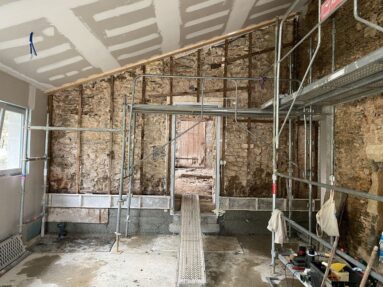 Chantier chaux-chanvre