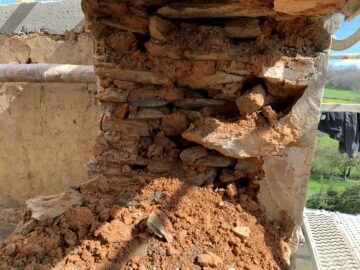 Old wall thickness