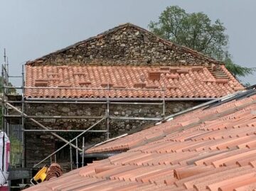Tiled roof