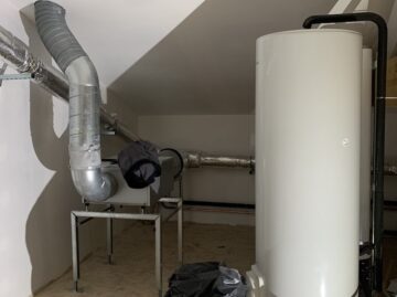 Ventilation and storage tank