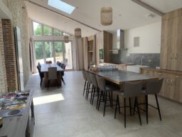 Salle de vie Grand gite de charme en Vendee
